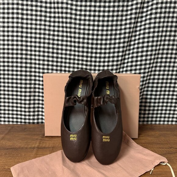 MIUMIU Nappa Mary Jane shoes π - Picture 11 of 14